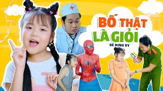 Bố Thật Là Giỏi - Bé MINH VY - Nhạc Thiếu Nhi Vui nhộn Hay Nhất [MV 4K]