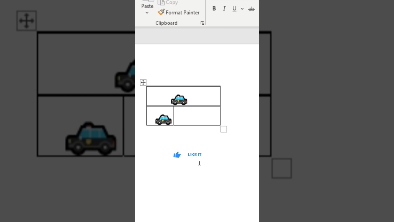 Car Symbol in Ms Word 