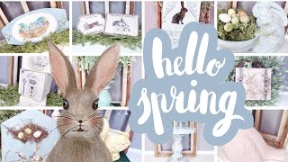 SPRING & EASTER DIY MEGA VIDEO - FILLED WITH TONS OF HOME DECOR DIY'S FOR 2023 - THRIFT FLIPS