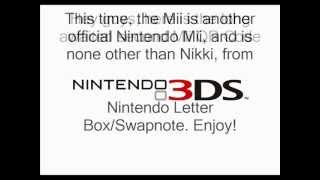 Nintnendo 3DS Mii QR Code #2 - Nikki