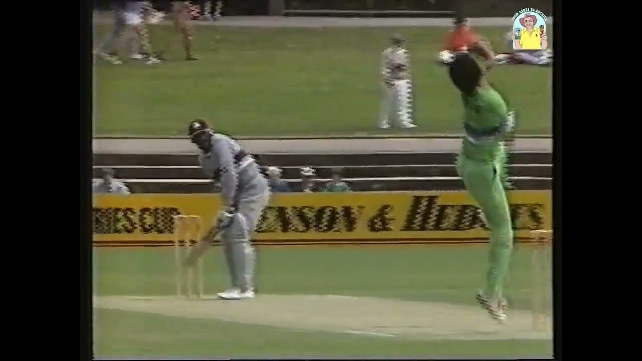 ARCHIVE MINI - Haynes and Greenidge dominant partnership vs Pakistan ODI Adelaide Oval December 1988