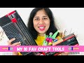 My top 10 favourite craft tools  which i use very often i craft items i love to use for my diys 