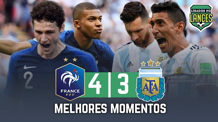 França 4 x 3 Argentina | Melhores Momentos | Copa do Mundo 30/06/2018