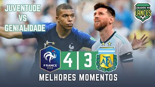 Argentina 3 (4) x (2) 3 França: Assista aos gols e aos melhores