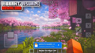 Best Minecraft Shader 🤯 | Vibrant Visuals | 1.21.100 Shaders | #minecraft