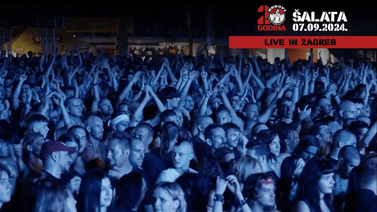 Brkovi - Seks i droga - Live in Zagreb - Official