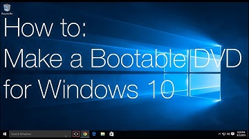 How to: Make a Windows 10 Install Disc