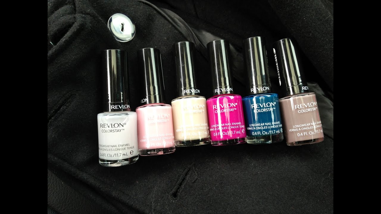 Revlon Colorstay Nail Polish Clearance Haul from CVS YouTube