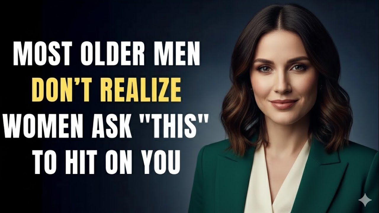 5 Subtle Questions Women Ask Older Men When They’re Secretly Flirting (Most Men Never Notice)