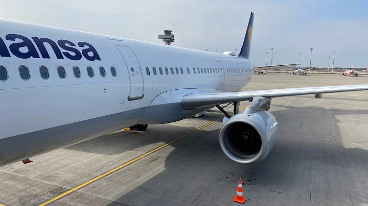Lufthansa Airbus A321-200 | BER - FRA | engine start | take off, nice approach and landing
