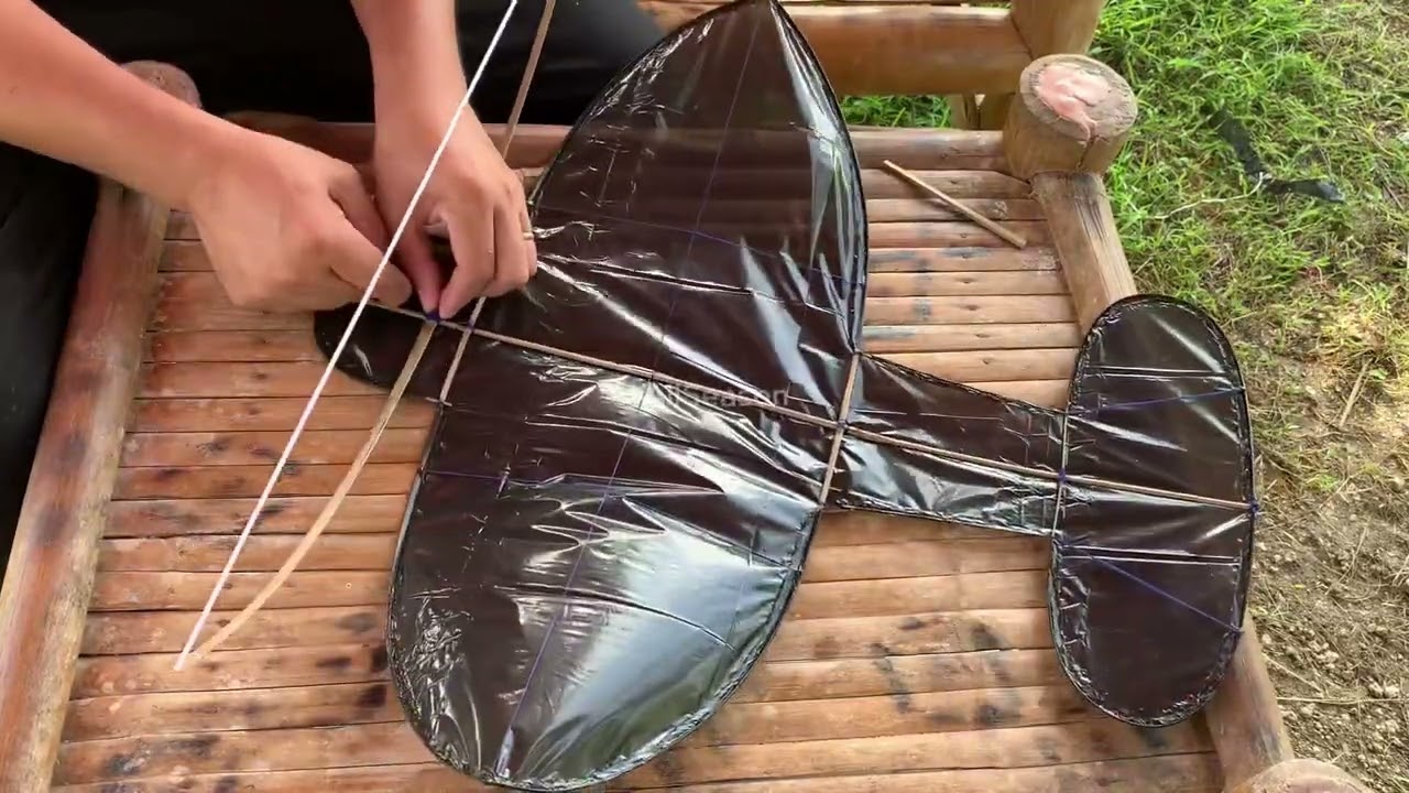 Mini Airplane kite Flying