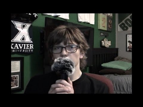 asmr ~ random whisper ramble (w/ mic scratching)