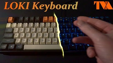 LOKI: Mechanical Keyboard Retro Keycaps #TVA