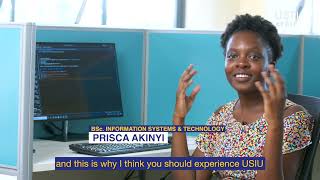 Student Experience At Usiu-Africa Prisca Akinyi, Bsc. Information Systems And Technology