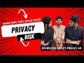 Clear story of how mobile phone kills our privacy caliph students recreated apples privacy ad