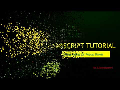 JavaScript Tutorial | Session-4 | Dialog Boxes or Popup Boxes in JavaScript