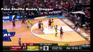 NCAA Tournament Sets - Oklahoma Fake Shuffle Buddy Stagger