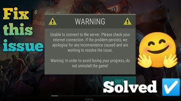 How to fix Last day on earth Server Connection Problem ? Network Error Loading Problem