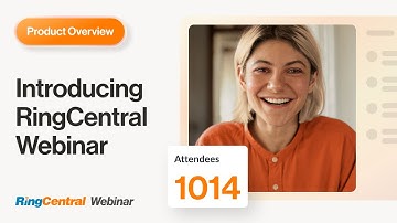 Introducing RingCentral Webinar