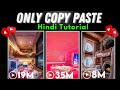 Create luxury house channel with copy paste minimum  make 1705 with youtube shorts channel