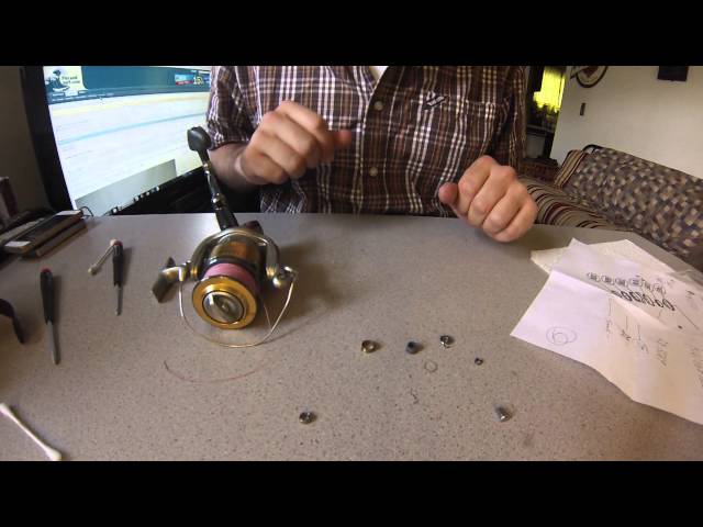 Replacing the Bearing in the Bail Roller on a Shimano Stradic