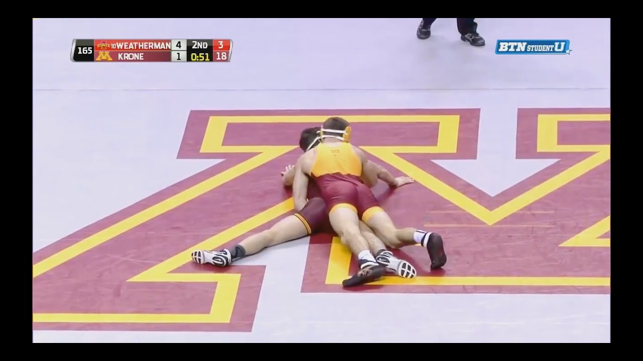 2016 National Duals Wrestling 165lbs Tanner Weatherman vs Brandon