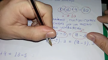 Como escreve igualdade?