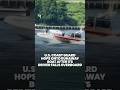 US Coast Guard in Maryland intercepts and hops onto runaway boat to stop it