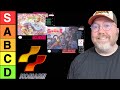 I ranked konami snes games