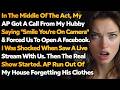 I Started A Live Stream Of My Cheating Wife While She Was In The Act With Her AP