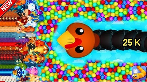 Speedrun 25,000 Score In Less than 12 Minutes! Epic Snakeio Gameplay