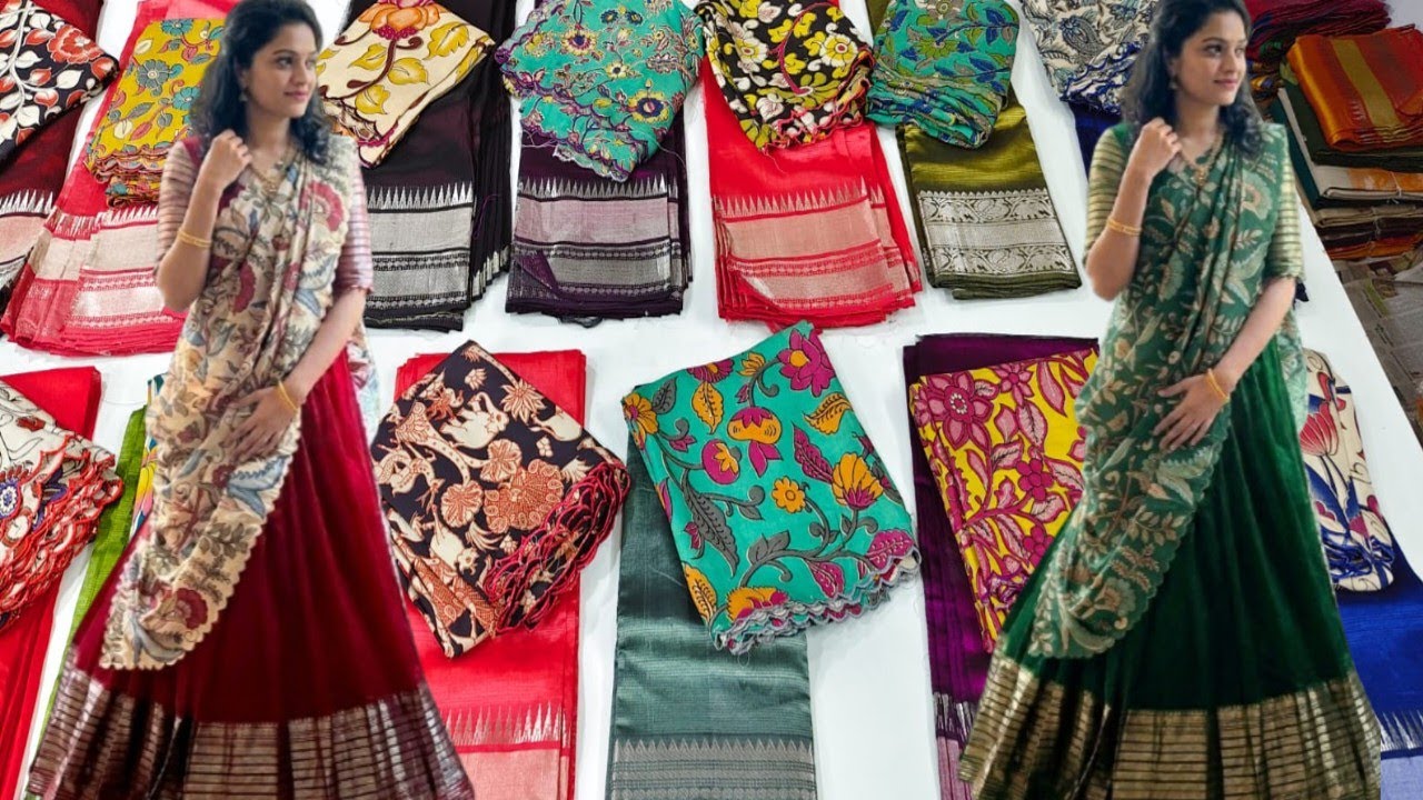 మంగళగిరి పట్టు చీరలుశ్రీ మల్లీశ్వరి హ్యాండ్లూమ్స్ నుంచి ఒక మోడల్ ఆఫర్ లో కూడా ఉన్నది చెక్ చేయండి