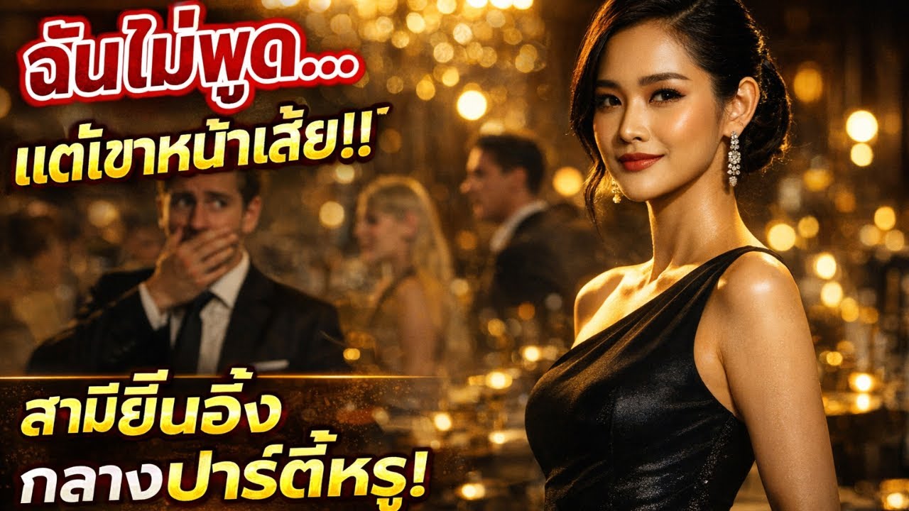 ถูกซ่อน 10 ปี สามีไม่พาออกงาน พอฉันรัวภาษาใส่แขกในงานเลี้ยงบริษัท สามีถึงกับหน้าเสีย