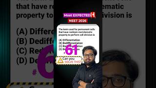 Most Important Question for NEET 2026 Aspirants #61 | Pranav Sir #shorts
