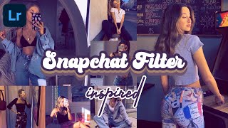 Snapchat Filter Inspired | Lightroom Mobile Tutorials Free DNG | Free Lightroom Presets Tutorials screenshot 4