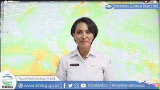 Prakiraan Cuaca Esok Hari, Jumat, 09 April 2021