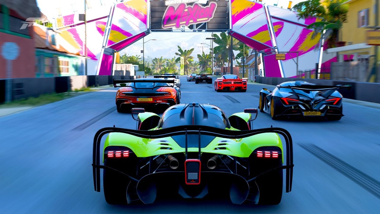 Aston Martin VALKYRIE VS Supercars| Forza Horizon 5 | The Goliath | [ 4K 60 FPS ]