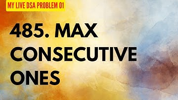 485. Max Consecutive Ones