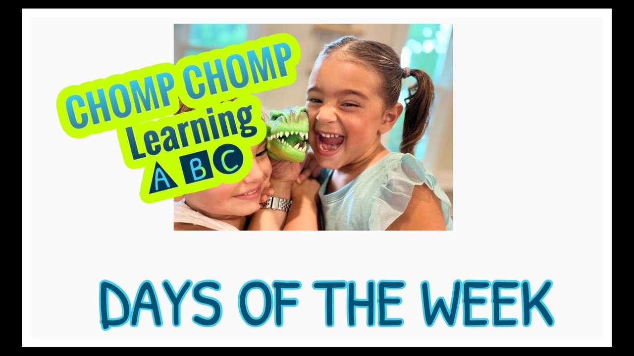 Learn DAYS OF THE WEEK | chompchomp educational videos for kids - YouTube