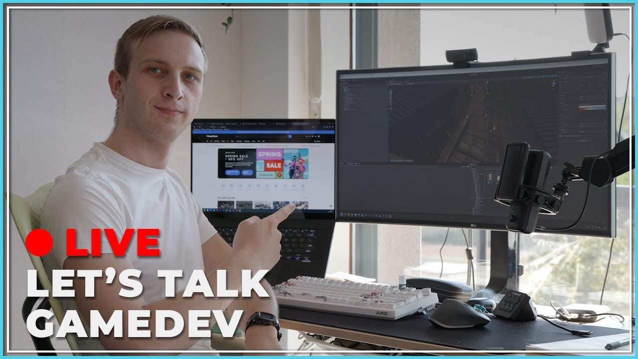 Doing gamedev viewer call-ins