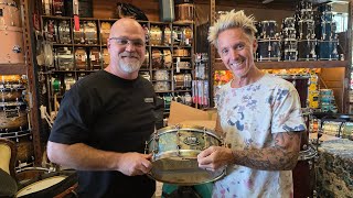 Which will Travis choose EBENOR Aaron Sterling signature model snare drums have arrived