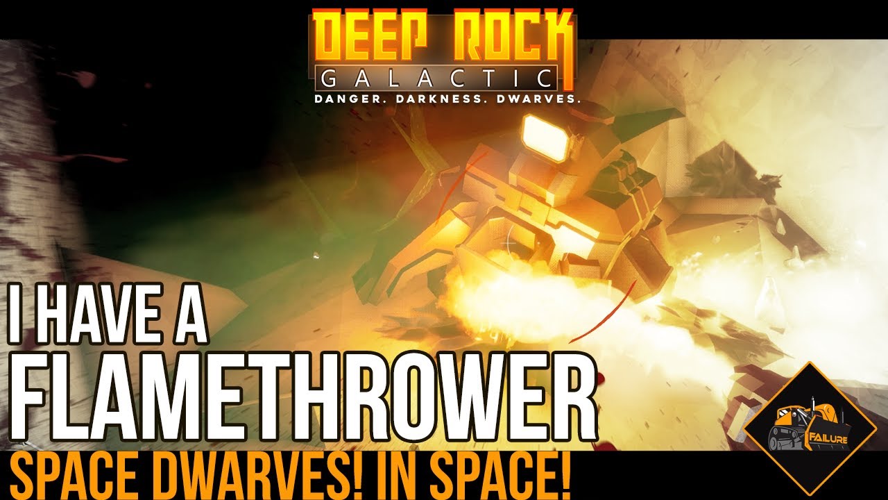 Flamethrower Action Deep Rock Galactic Preview new gameplay part 1