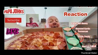 Reaction to Papa John’s NEW Papa Dippa Pizza 🍕🧄 – Garlic Lovers DREAM Review!