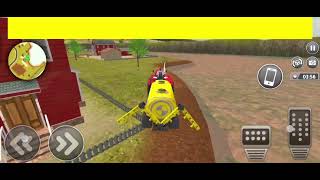Modern Tractor Farming Driving Simulator 3D - New Tractor Games - Android  Gameplay screenshot 2