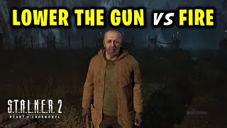 Shoot the Doctor or Dont Shoot | Lower the Gun vs Fire | STALKER 2 Heart of Chornobyl