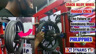 Mags Repair Honda Click Vario The New Way of Alloy Wheel Alignment and Repair by: Act Dynamis