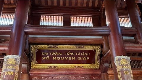Nhà Tưởng niệm Đại tướng Võ Nguyên Giáp sắp hoàn thành tại quê nhà
