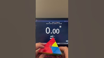 Pyraminx walkthrough solve from a 3 second solver #pyraminx #improvement #speedcubing