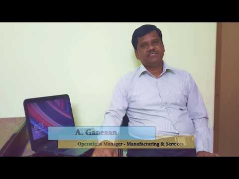 Mr. Ganesan - video from SWOP Engineering