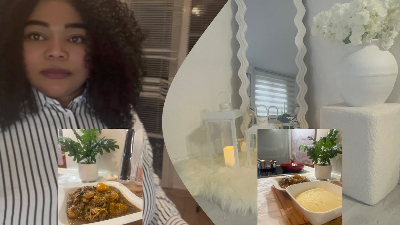 Retour de cours / sauce gombo aux poissons fumés et crevette / anniversaire